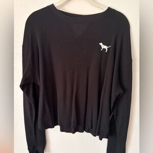 PINK Victoria's Secret Black Top